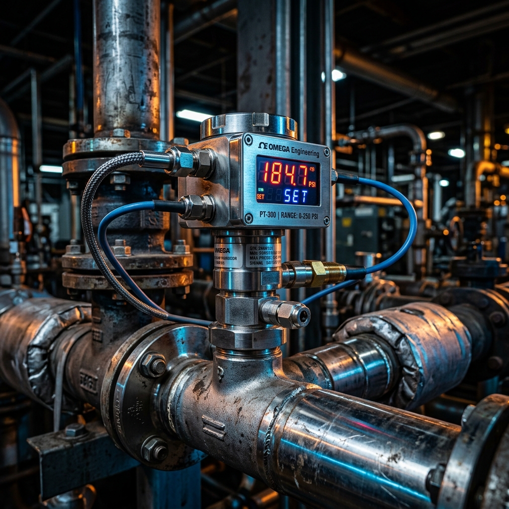 Industrial HVAC Pressure Sensor and Transducer